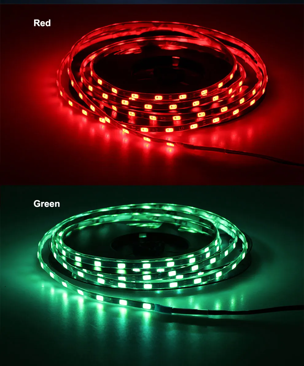 [Seven Neon] ультраяркая Гибкая тонкая водостойкая лента smd 5 мм 12 в пост. Тока 60