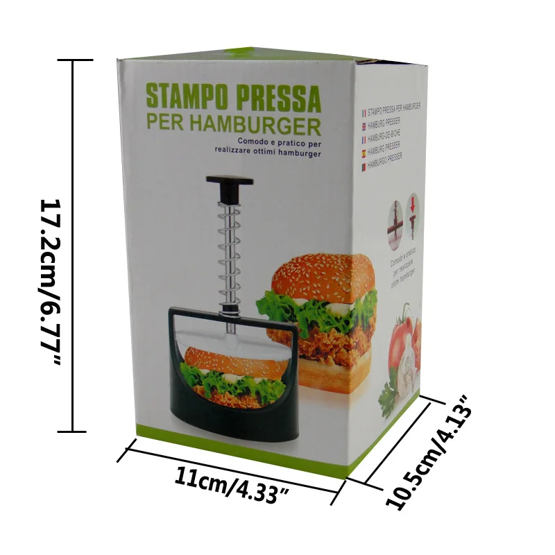 1 шт Мягкие пресс для гамбургеров Кухня инструменты Разделки мяса птицы бургеров
