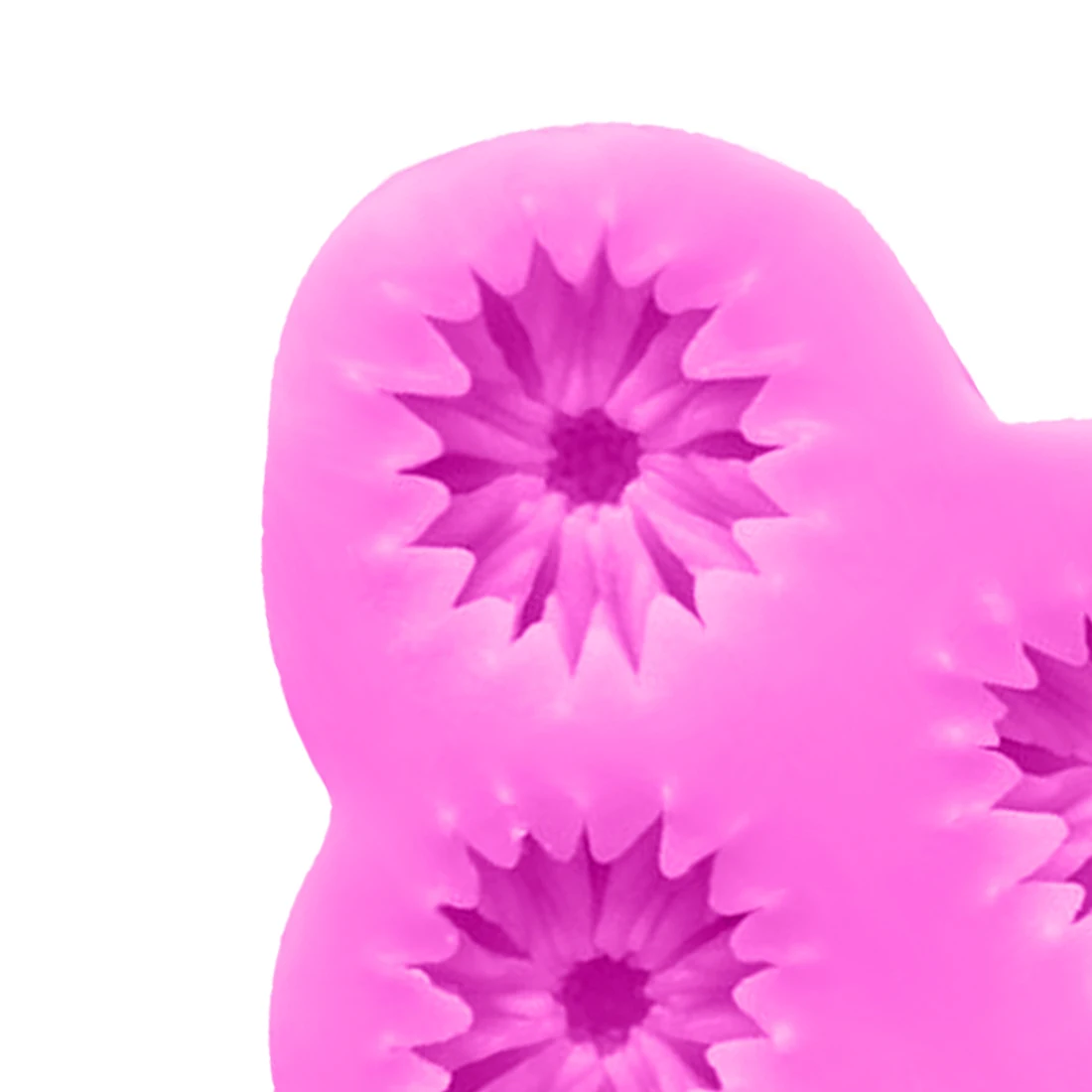 Украшение для торта 1 шт. форма подсолнуха хлеба силиконовая мыла помадка