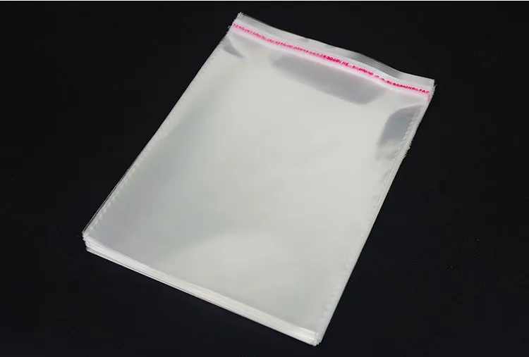300pcs 11-20cm Width Clear Resealable OPP Adhesive Bag Transparent Poly Packaging Self Plastic Gift Pouches | Дом и сад