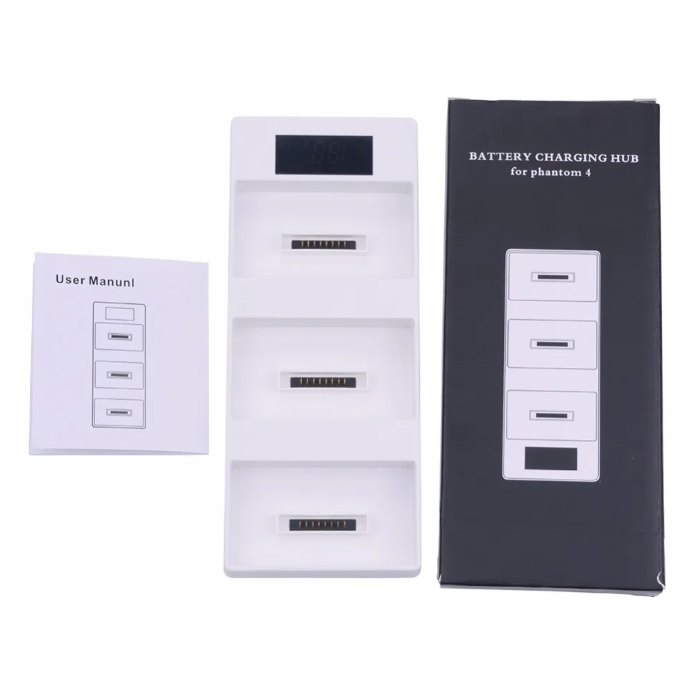 Phantom 4 Charger Battery Charging Hub Pro +digital into Power Bank for DJI Accessories | Электроника