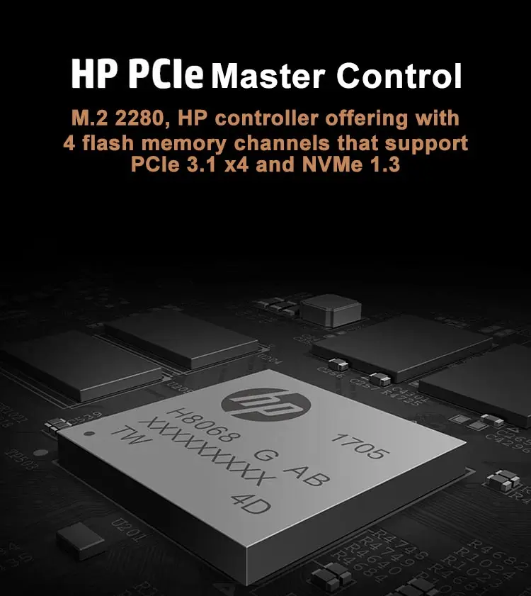 Hp SSD 120 ГБ EX900 M.2 PCIe 3,1x4 NVMe 3D TLC NAND HDD Внутренний твердотельный накопитель m.2 ssd для игр настольный ноутбук компьютер