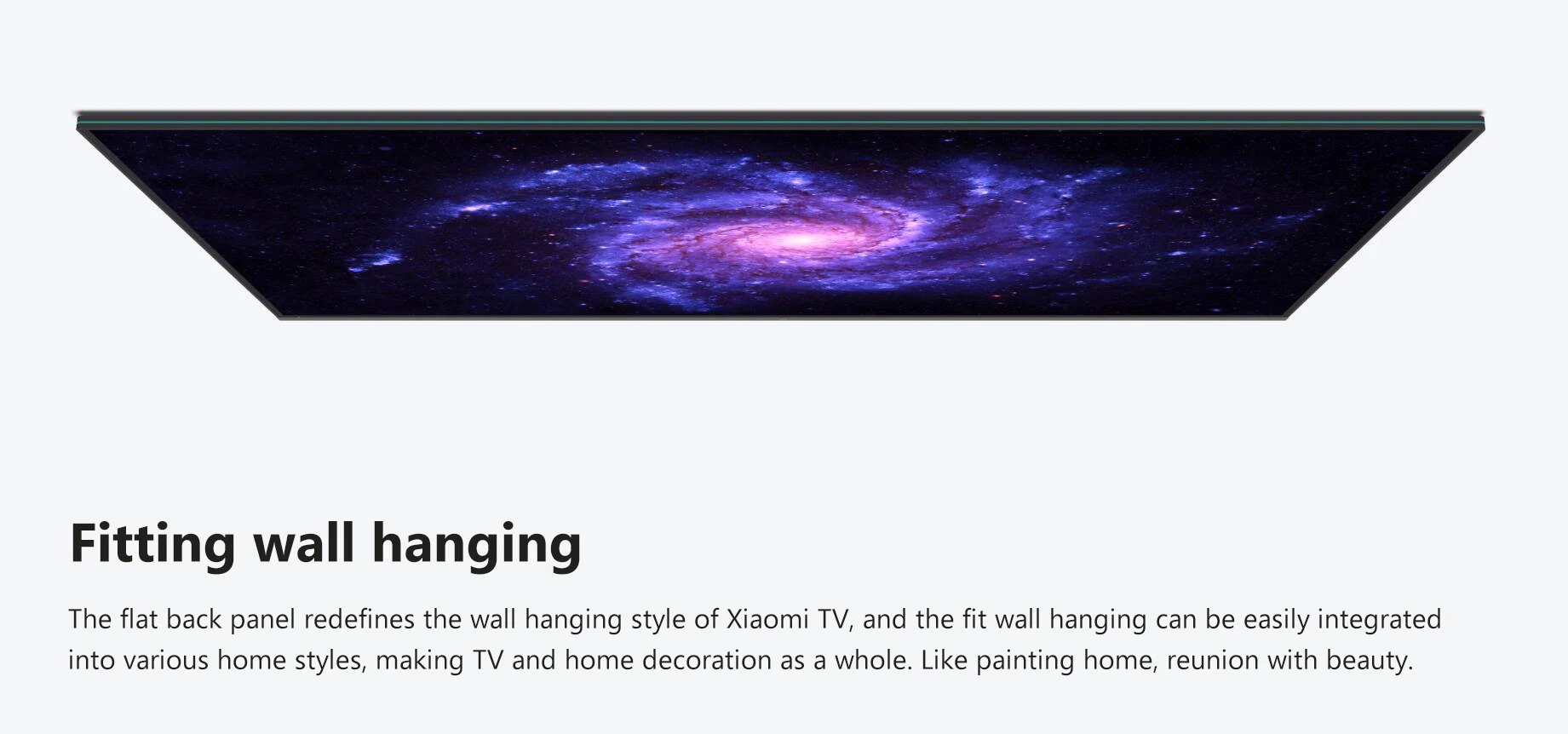 Xiaomi Mi ТВ 4 6" Inchs умный ТВ английский интерфейс Настоящее 4 K HDR ультра тонкий телевидения 3D Dolby Atmos Wi-Fi/BLE подключения