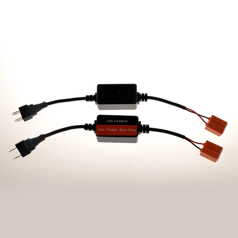 2 шт 9006 H4 H7 led canbus декодер для светодиодные фары автомобиля адаптер резистор jeep