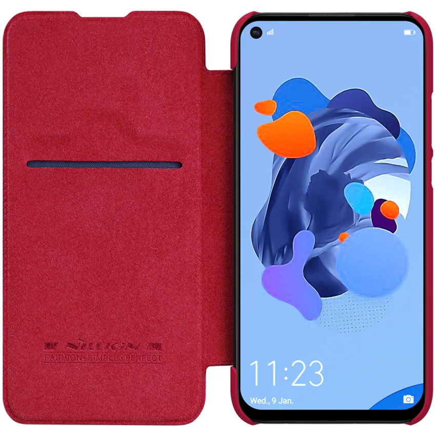 Чехол для Huawei Nova 5i чехол NILLKIN из искусственной кожи флип 5i/Huawei p20 lite 2019 книжка