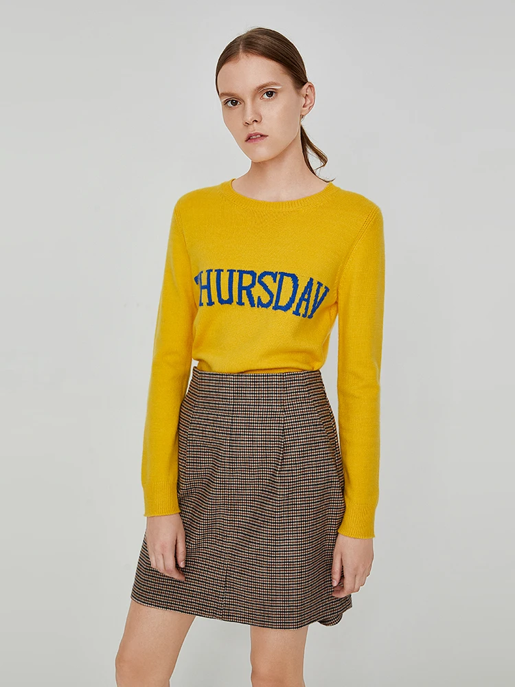 Toyouth Vintage Women Plaid Skirt High Waist Ladies Skirts A-Line Short Elegant Slim Bottom Faldas Mujer 2019 Autumn | Женская одежда