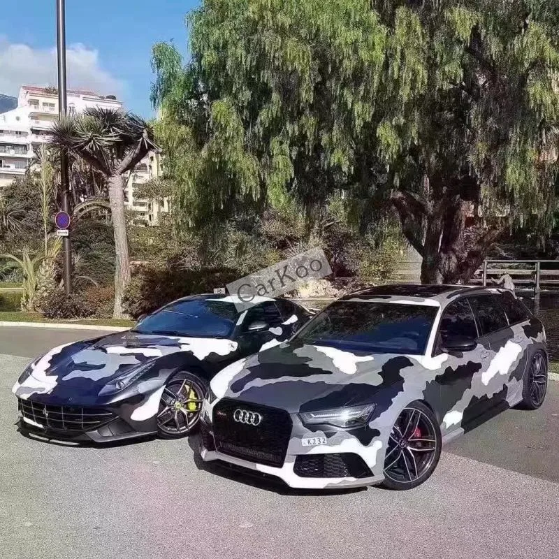 Камуфляж заказ автомобиля Стикеры бомба камуфляж виниловая Обёрточная бумага с