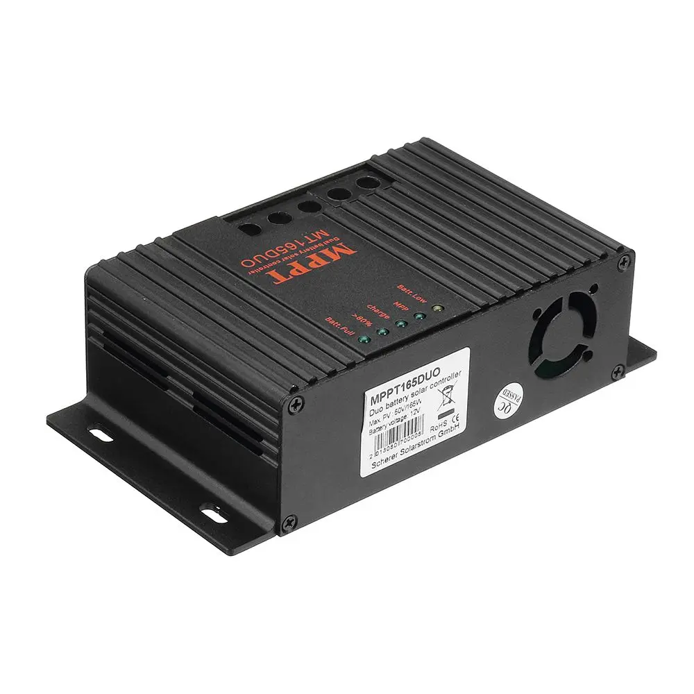 MPPT5012A-DUO MPPT 12A 12 V Солнечный контроллер заряда с ЖК-солнечным регулятором для солнечной панели зарядное устройство