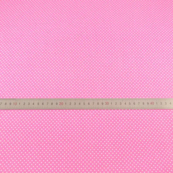Толстая четверть хлопчатобумажной ткани Текстильная швейная ткань розовый цвет