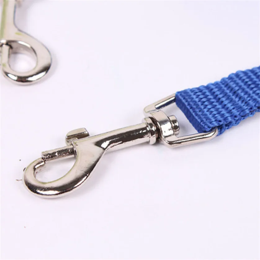 Двойной собачий двойной сильный многоцветный свинцовый поводок для собак