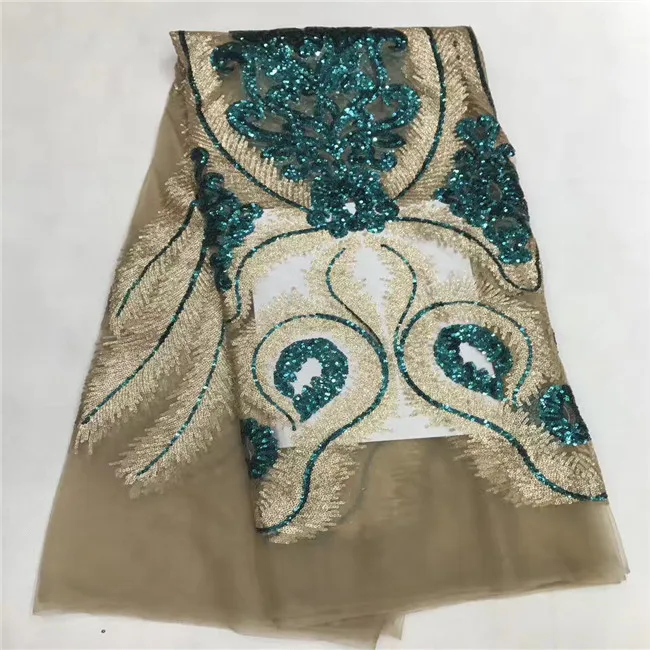2017 последняя чистая Кружево Блёстки Ткань для свадьбы Вышивание Интимные