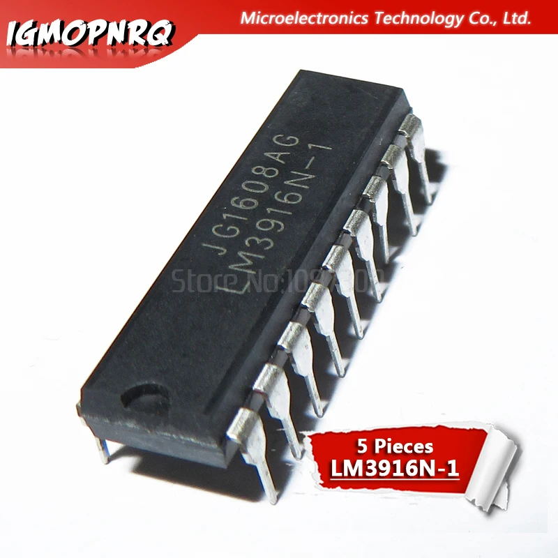 5 шт. LM3914N-1 LM3915N-1 DIP LM3914N LM3915N LM3916 | Электронные компоненты и принадлежности