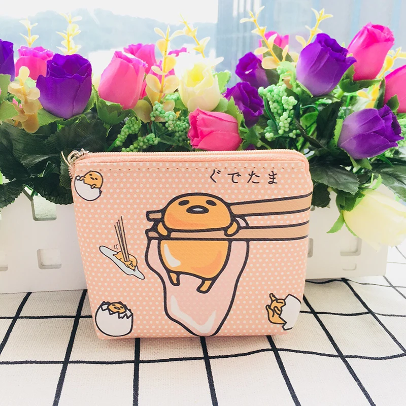IVYYE ленивый gudetama плюшевый кошелек мягкая кукла-сумка милые Мультяшные пушистые сумки мини мешок для игрушек ребенок девочка подарки на день рождения Новинка