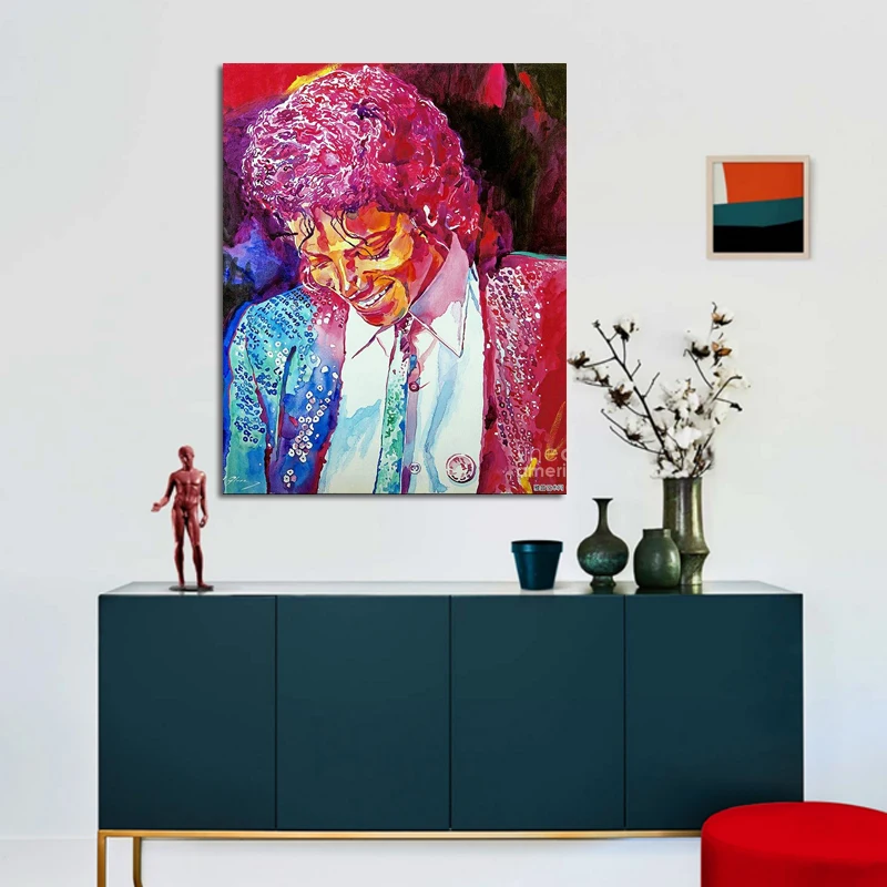 Diy painting with Numbers using to paint Michael Jackson decorative paintings | Дом и сад