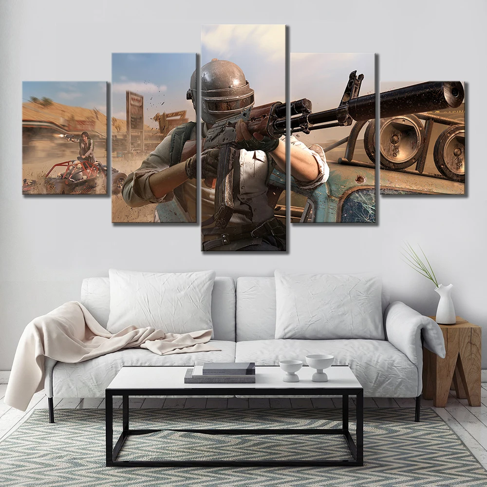 HD игры художественные настенные картины Pubg персонажи Playerunknowns Battlegrounds плакаты холст живопись для спальни настенный Декор