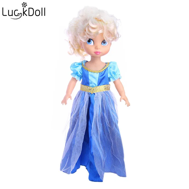 Кукла LUCKDOLL 2018 новое синее платье BJD для 1/6 кукол аксессуары 28 см Детская Одежда |