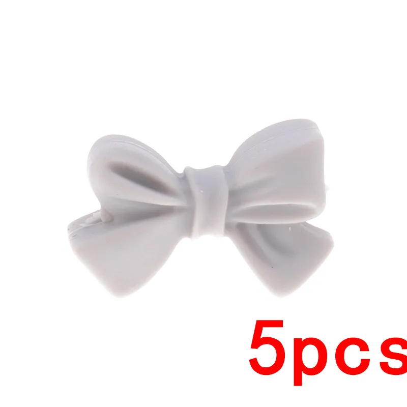 Light gray71 5 шт. силиконовый для детей для прорезывания зубов ожерелье бусы Пингвин, лиса без БФА, силиконовый Бисер для детский Прорезыватель жевательные Детские Подарочные бусины в виде конфет - Цвет: Light gray71