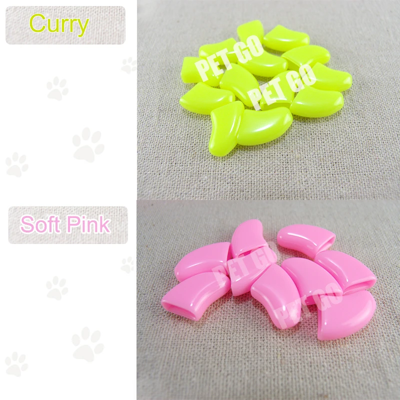 20 шт. мягкие колпачки для ногтей собак животных|nail caps for dog|soft nail capsnail |