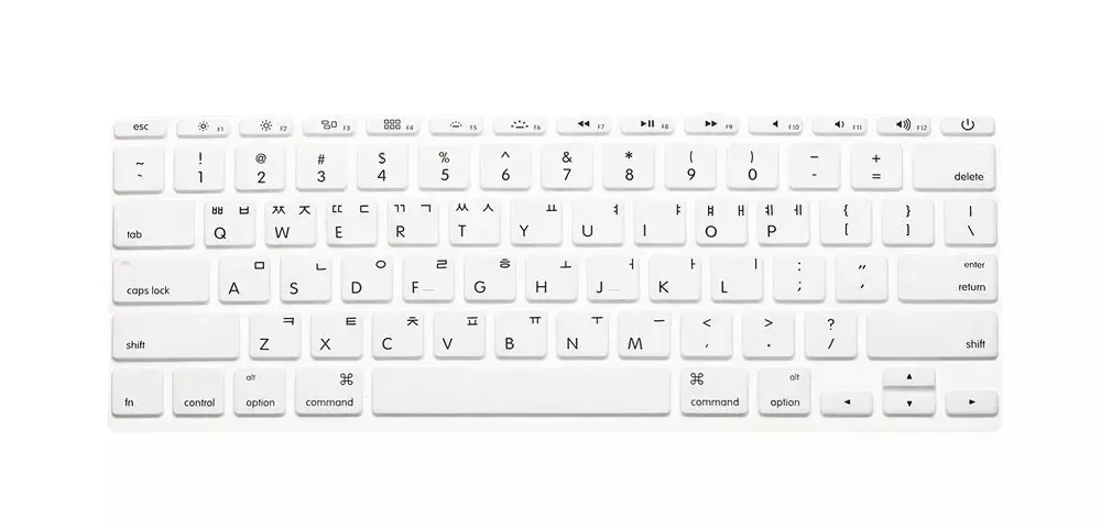 Защитный чехол для клавиатуры в Корейском стиле MacBook Air 11 дюймов 6 дюйма с