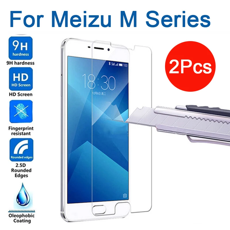 Защитное стекло для meizu m3 m5 m6 m8 m9 note 2 шт. | Мобильные телефоны и аксессуары