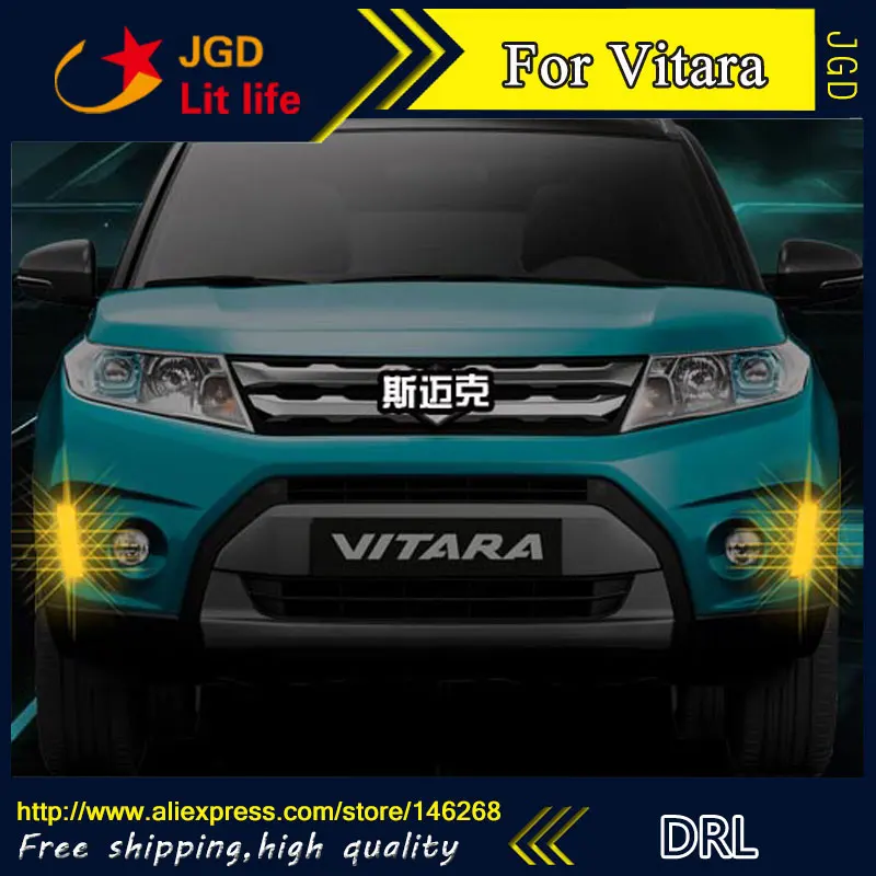 Бесплатная доставка! Дневные ходовые огни для Suzuki Vitara светодиодные