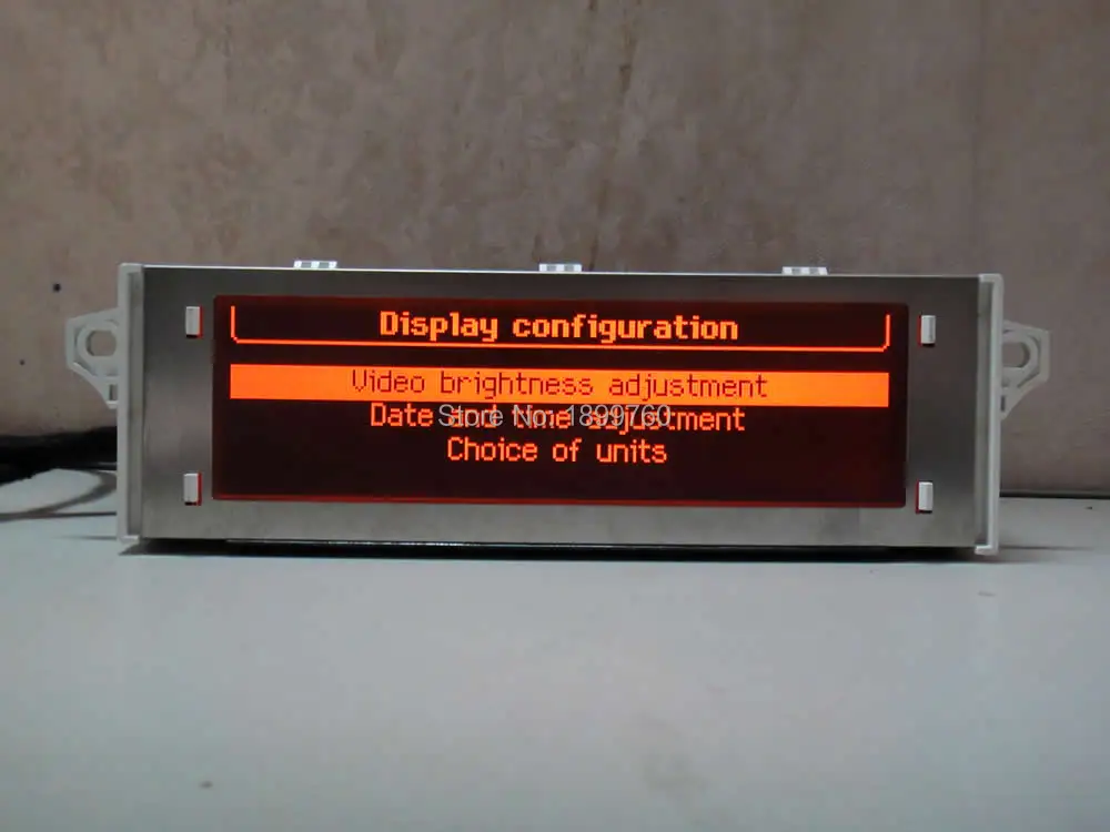 Автомобильная электроника красный экран поддержка USB Bluetooth дисплей монитор 12