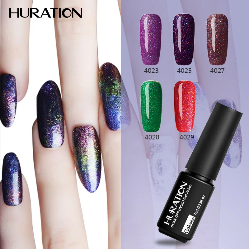 Huration Марка Neon гель для ногтей лак полу постоянный Soak Off UV LED 19 Цвет Лаки Гели |
