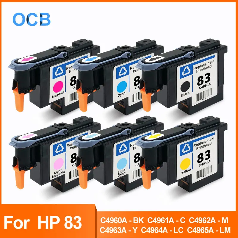 Печатающая головка для HP 83 Designjet 5000ps 5500 5500ps C4960A C4961A C4962A C4963A C4964A C4965A UV печатающая