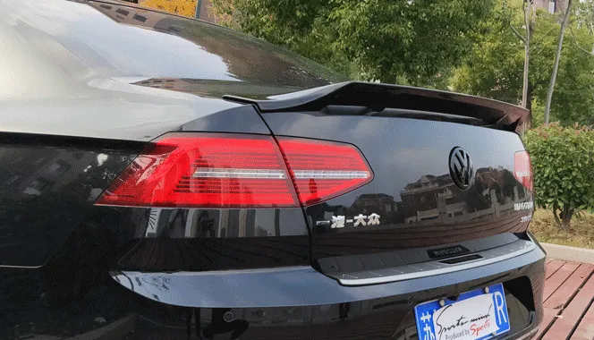 Для Volkswagen Passat B8 B9 спойлер 2018 2019 Magotan Высокое качество ABS Материал заднее крыло