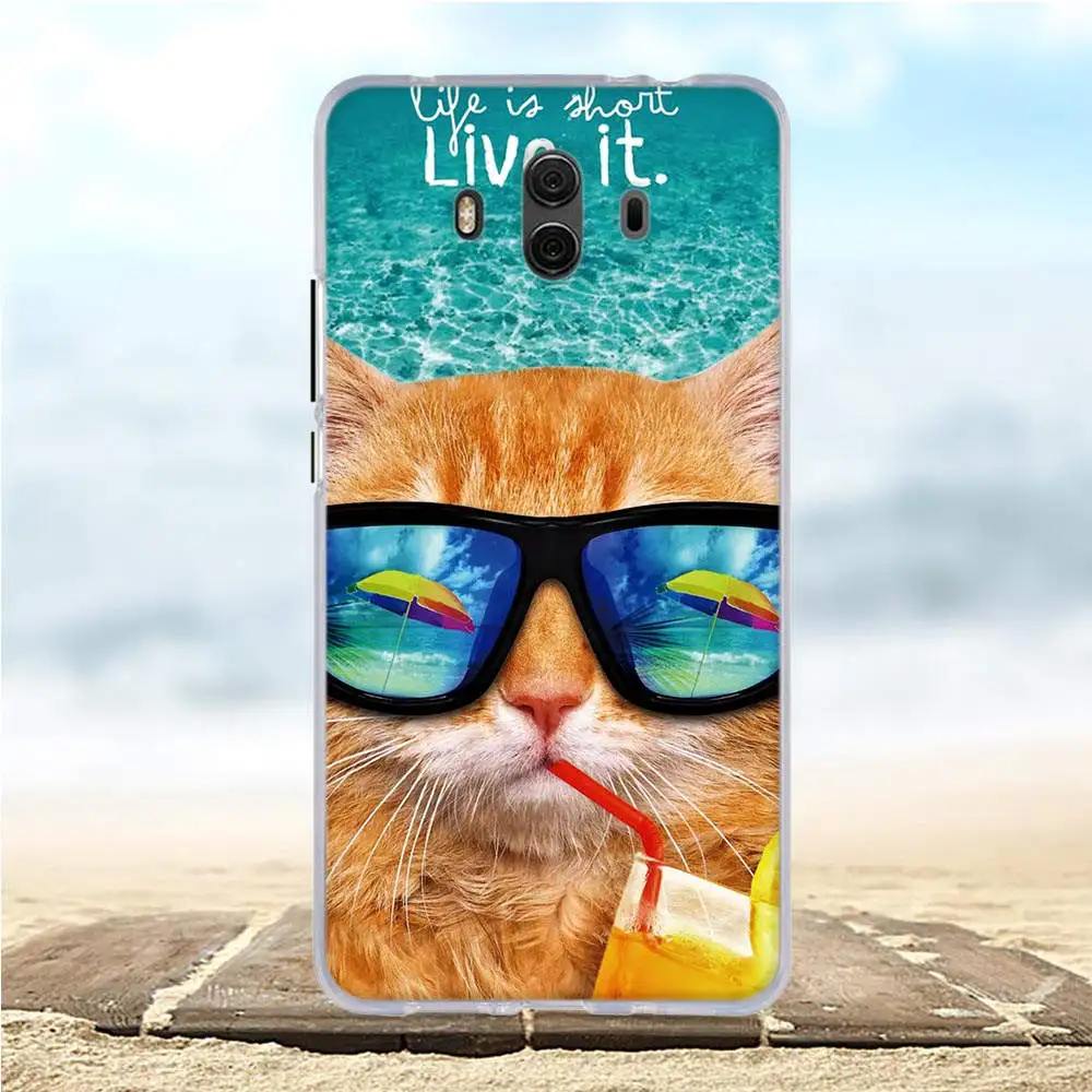 For Huawei Mate 10 Case 3D Pattern ALP-L09 ALP-L29 ALP-AL00 Soft Silicone Cover Mate10 Cases | Мобильные телефоны и