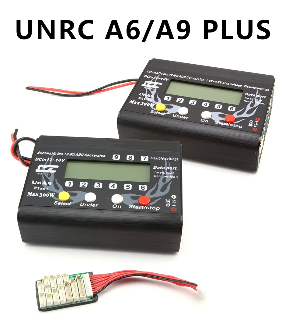 UNRC RC самолет автомобиль UNA6/UNA9 9S LiPo литий-полимерный баланс зарядное устройство RC батарея Зарядка для Радиоуправляемая модель самолета