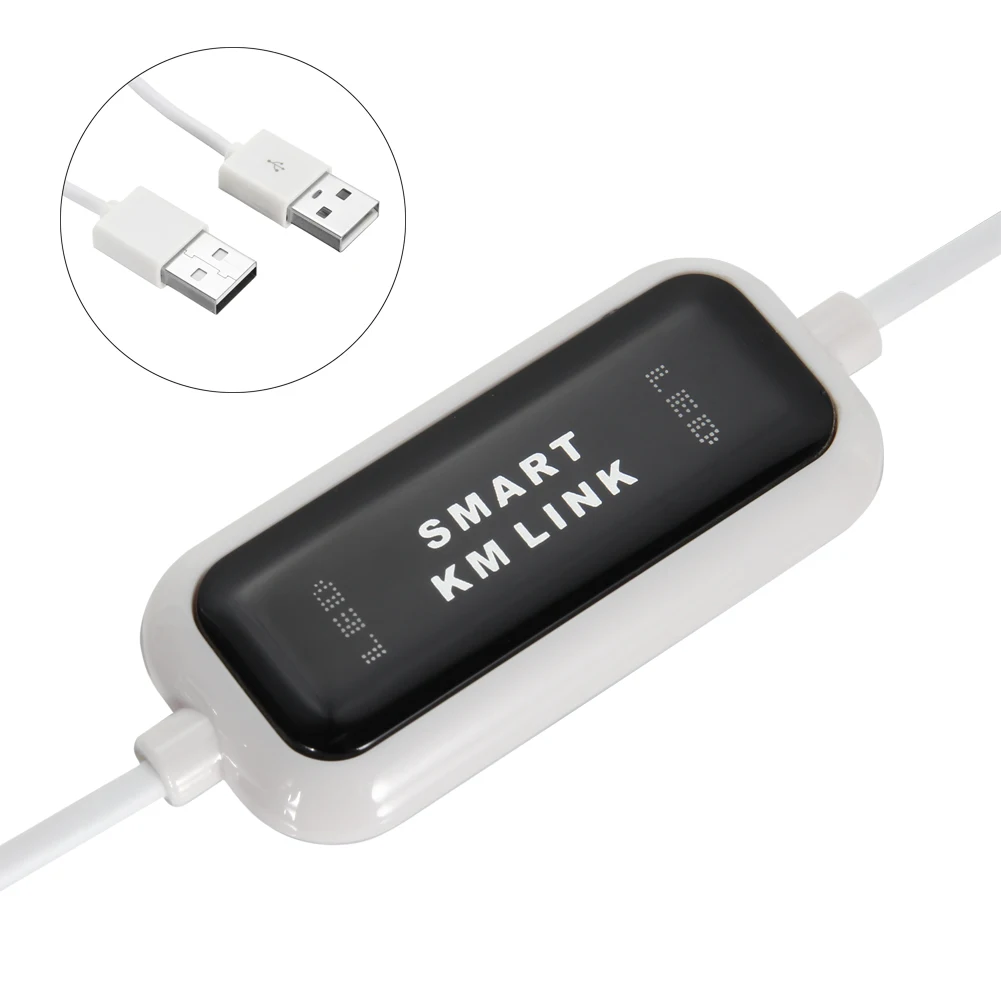 2 порта USB Smart Keyboard Mouse KM KVM Data Link Switch File Share Transfer Cable JLRJ88| |