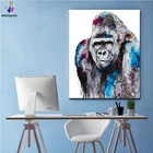 Картина маслом сделай сам состоит из чисел и цветов. Картина маслом с животными может использоваться в качестве украшения гостиной или спальни