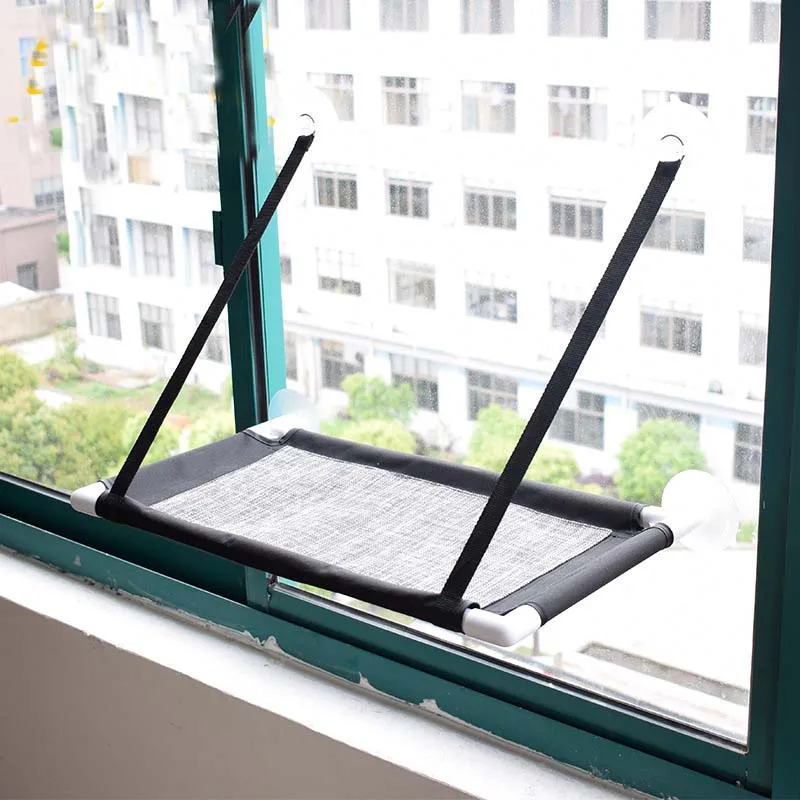 Съемные милые подвесные кровати для домашних животных, выдерживающие вес до 10 кг, солнечное место для кошек, оконный крепеж, гамак, комфортабельная кровать, оптовая продажа.