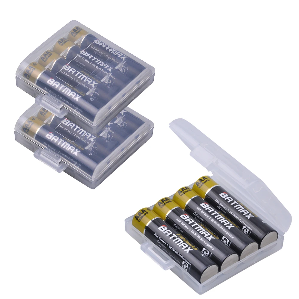 12 шт. перезаряжаемые батарейки AAA 1100 мАч 1 2 в + 8 слотов|battery charger|battery charger for aarechargeable