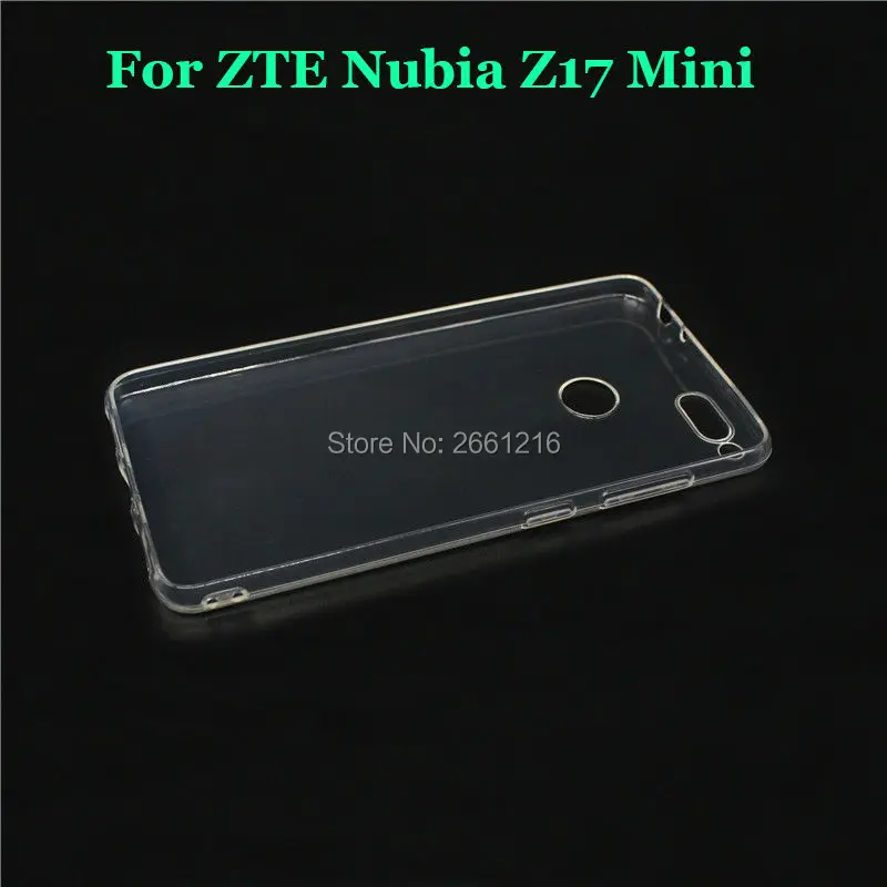 For ZTE Z17 Mini Ultra Thin Soft TPU Camera Protect Silicon Gel Transparent Case Back Cover Nubia Z17mini 5.2&quot | Мобильные