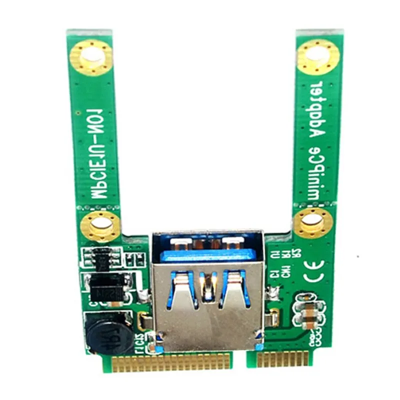 Горячая новинка мини PCI-E карта расширения слота для USB 2 0 адаптер переходник |