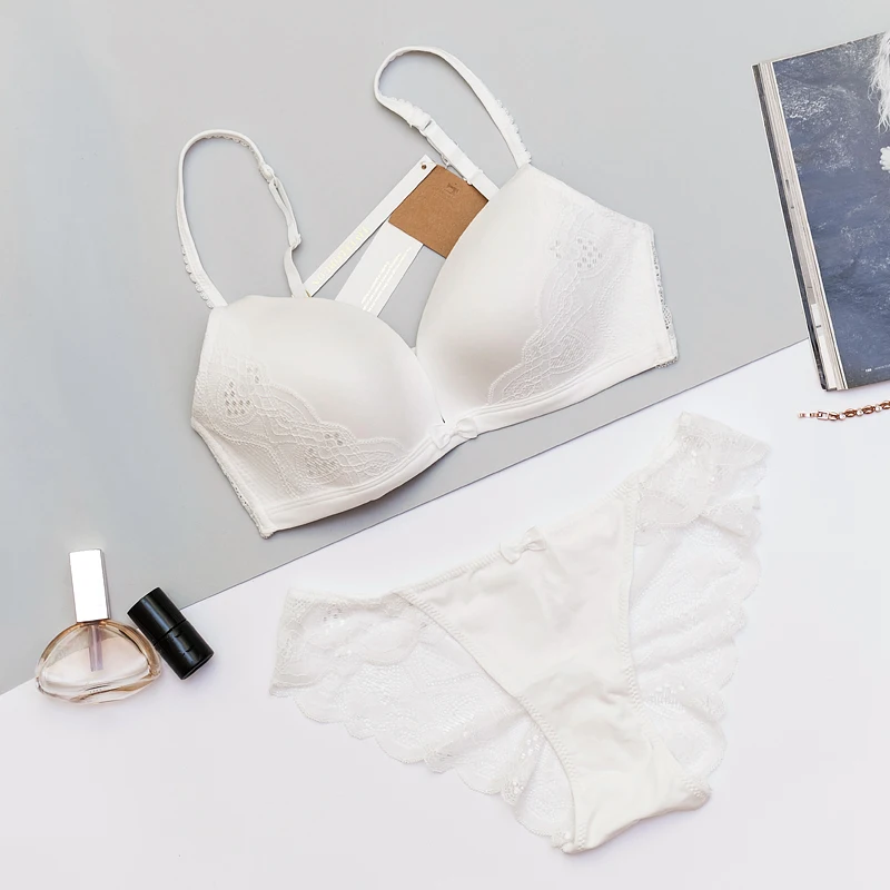 Радость Alice косточек Для женщин тонкие чашки push up bra и Трусики для Наборы ухода за