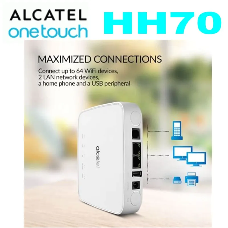 Alcatel HH70 4G LTE 300 / FDD TDD 4G    Wi-Fi