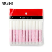 rosalindnails glue for false rhinestones nails art decorations 10pcslot tips acrylic glue nail accessories 2g