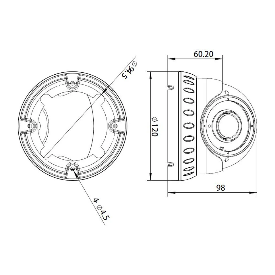 2.8-12 мм с переменным фокусным расстоянием Sony starvis imx290 + hi3516c 2mp IP Камера 1080 P H.265/H.264