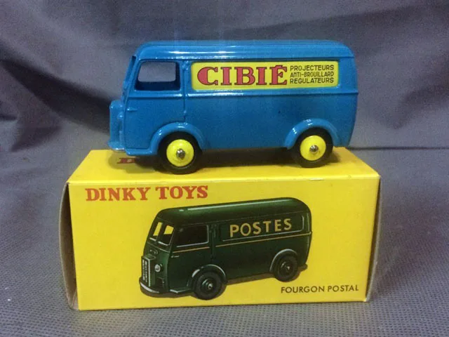 Dinky toys 1/43 весы модель автомобиля Toys Fourgon Postal 25BV|dinky 1/43|dinky toysdiecast models |