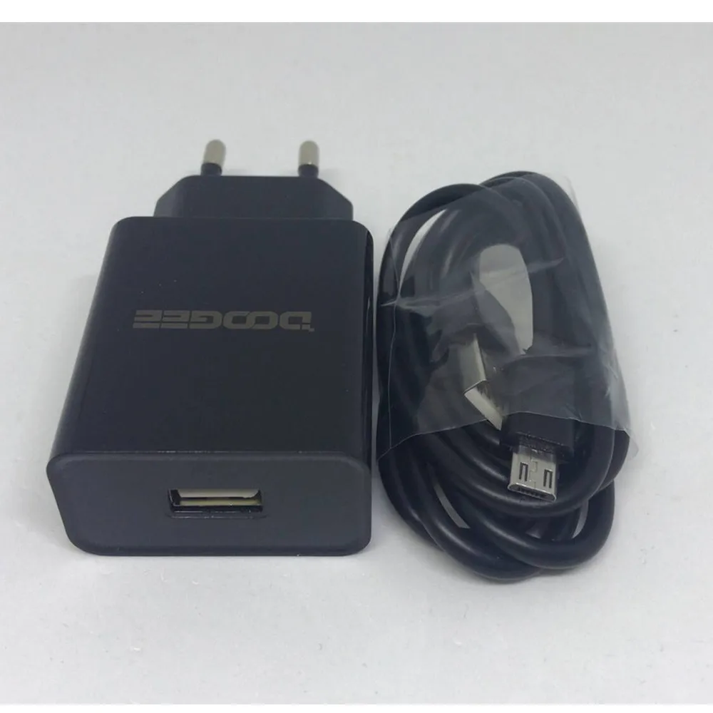 Doogee BL5000 S60 адаптер переменного тока быстрое зарядное устройство 3,0 оригинальное дорожное зарядное устройство адаптер с европейской вилкой+ USB кабель постоянного тока 5 в 7 в 9 в 2 А