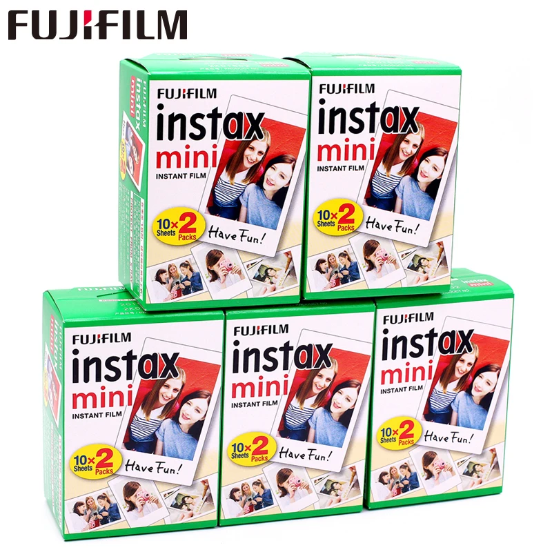 Оригинальная фотобумага Fuji Fujifilm Instax Mini 8 100 листов белая пленка для мгновенной