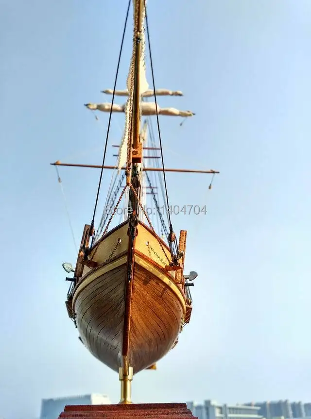 Модель NIDALE Обновленная версия Sacle 1/96 HARVEY 1847 корабль деревянная модель лодки комплект все латунные пушки и швартовки собак