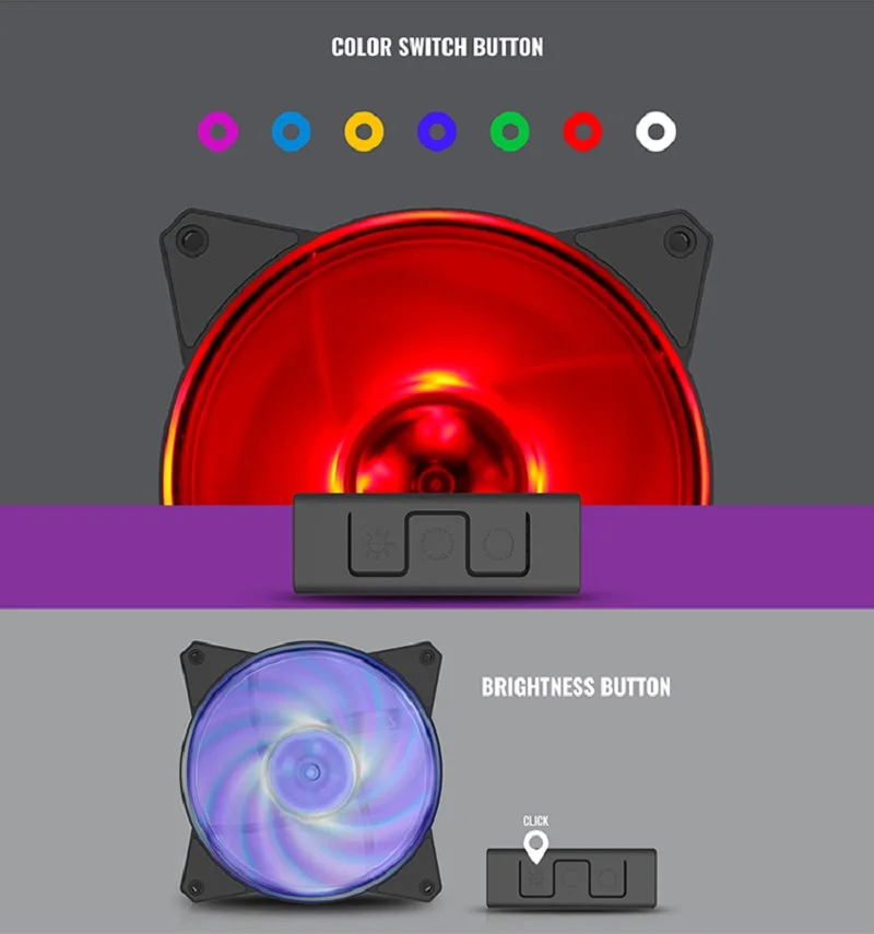 Cooler Master C10L 4pin/12V RGB вентилятор контроллер чехол для компьютера вентилятор Соединительный кабель для RGB интерфейс 4pin вентилятор светильник