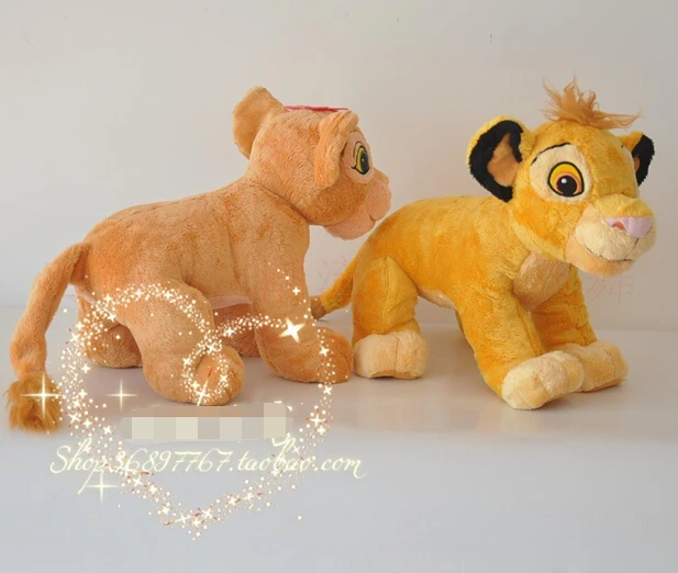 2 шт. плюшевые игрушки Король Лев 45 см|king plush toys|lion king plushnala |