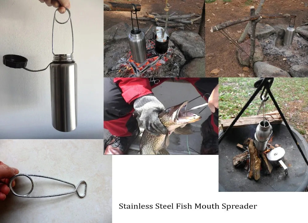 Большой Рыболовный расширитель с орлиным когтем из нержавеющей стали 6 дюймов