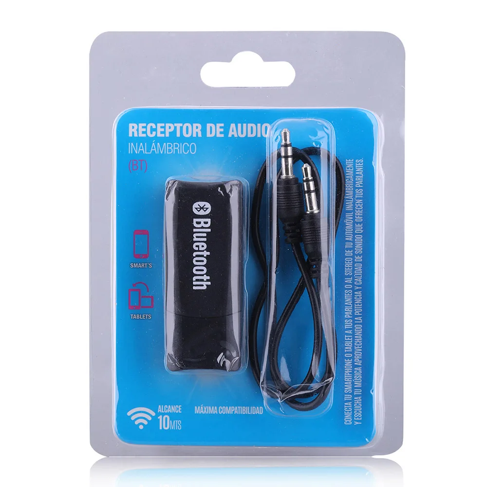 Автомобильный аудио адаптер 3 5 мм bluetooth-приемник USB передатчик автомобильный Aux