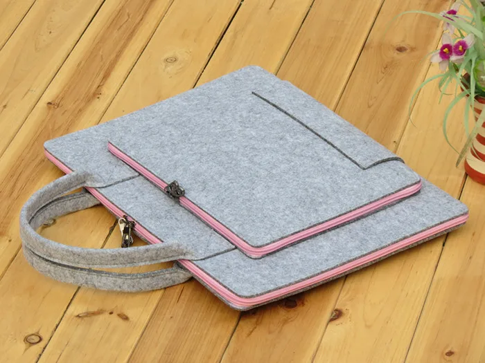 Light gray pink Мужская женская сумка портфель для ноутбука 11 14 сумка для Mackbook Air Pro retina 13 15 чехол для Xiaomi lenovo ASUA 17,3 чехол для ноутбука - Цвет: Light gray pink
